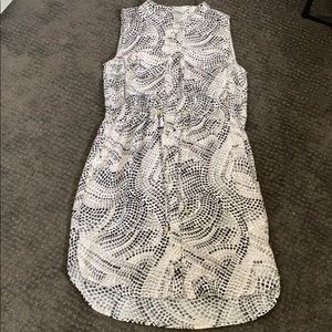 H&M sleeveless shirt dress